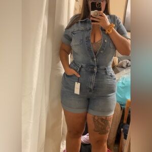 Judy Blue Denim Romper